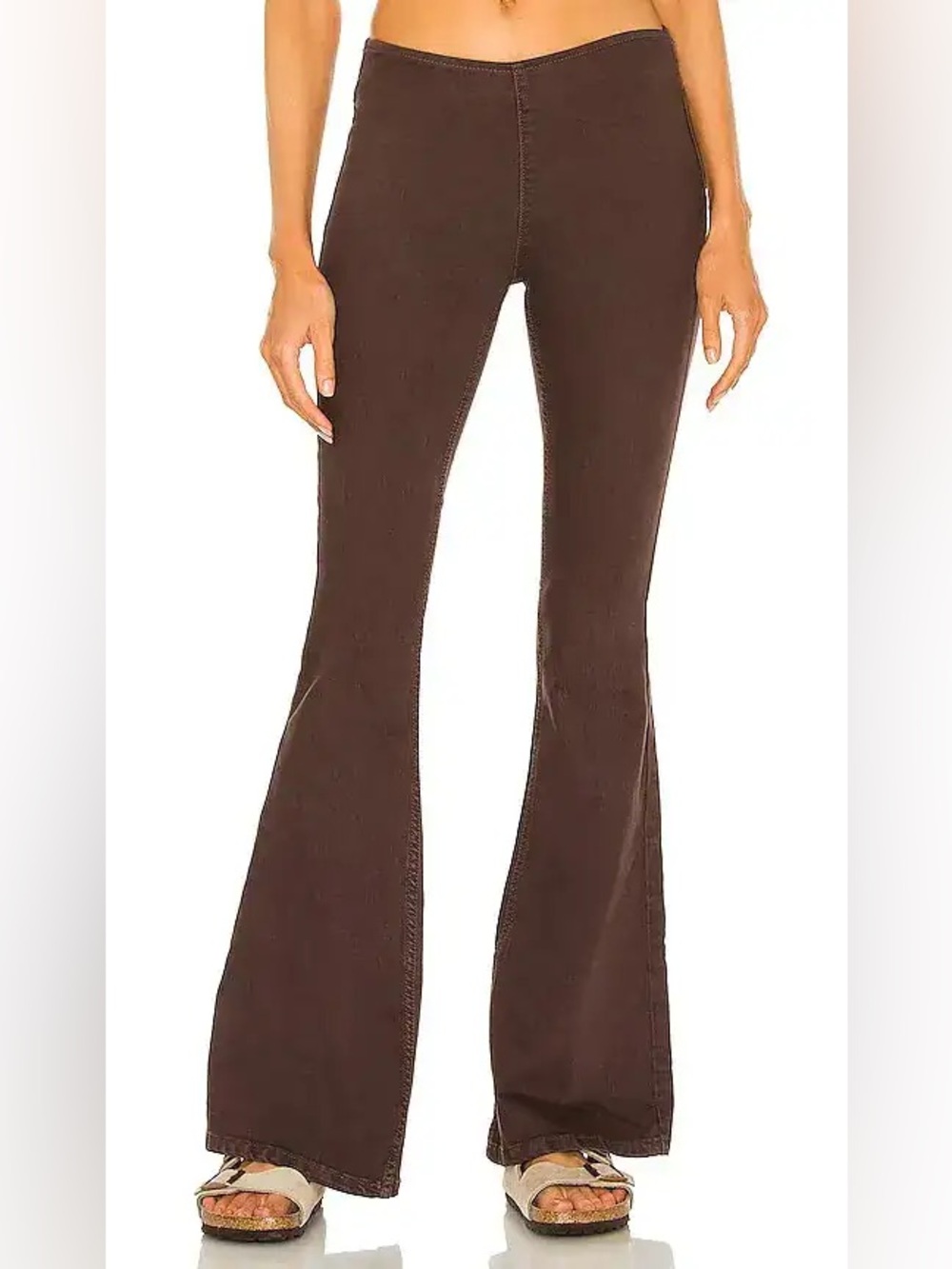 FREE PEOPLE
Penny Pull On Flare In Chocolate size 28